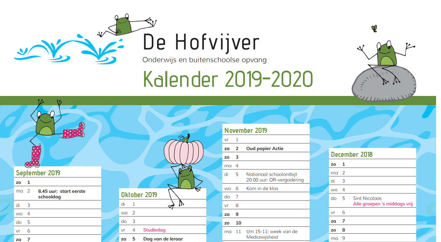 Kalender De Hofvijver