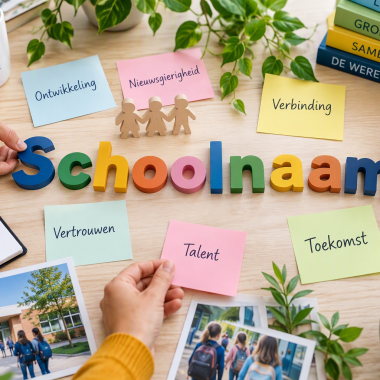 Meer dan een etiket: hoe naamgeving kan bijdragen aan een sterke schoolidentiteit
