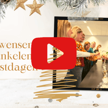 Fijne feestdagen namens ons allemaal