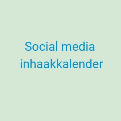 Cadeautje: Social Media Inhaakkalender 2025