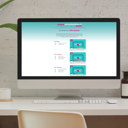 Nieuw: digitale leeromgeving van ons CMS-systeem