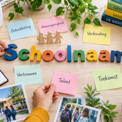 Meer dan een etiket: hoe naamgeving kan bijdragen aan een sterke schoolidentiteit
